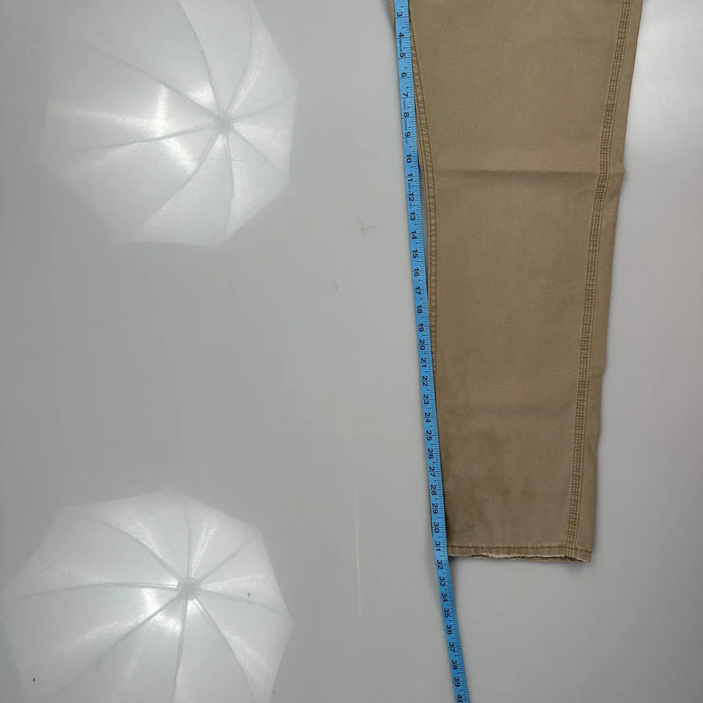 Lee Carpenter Trousers - 30W 32L Beige Cotton - Image 5