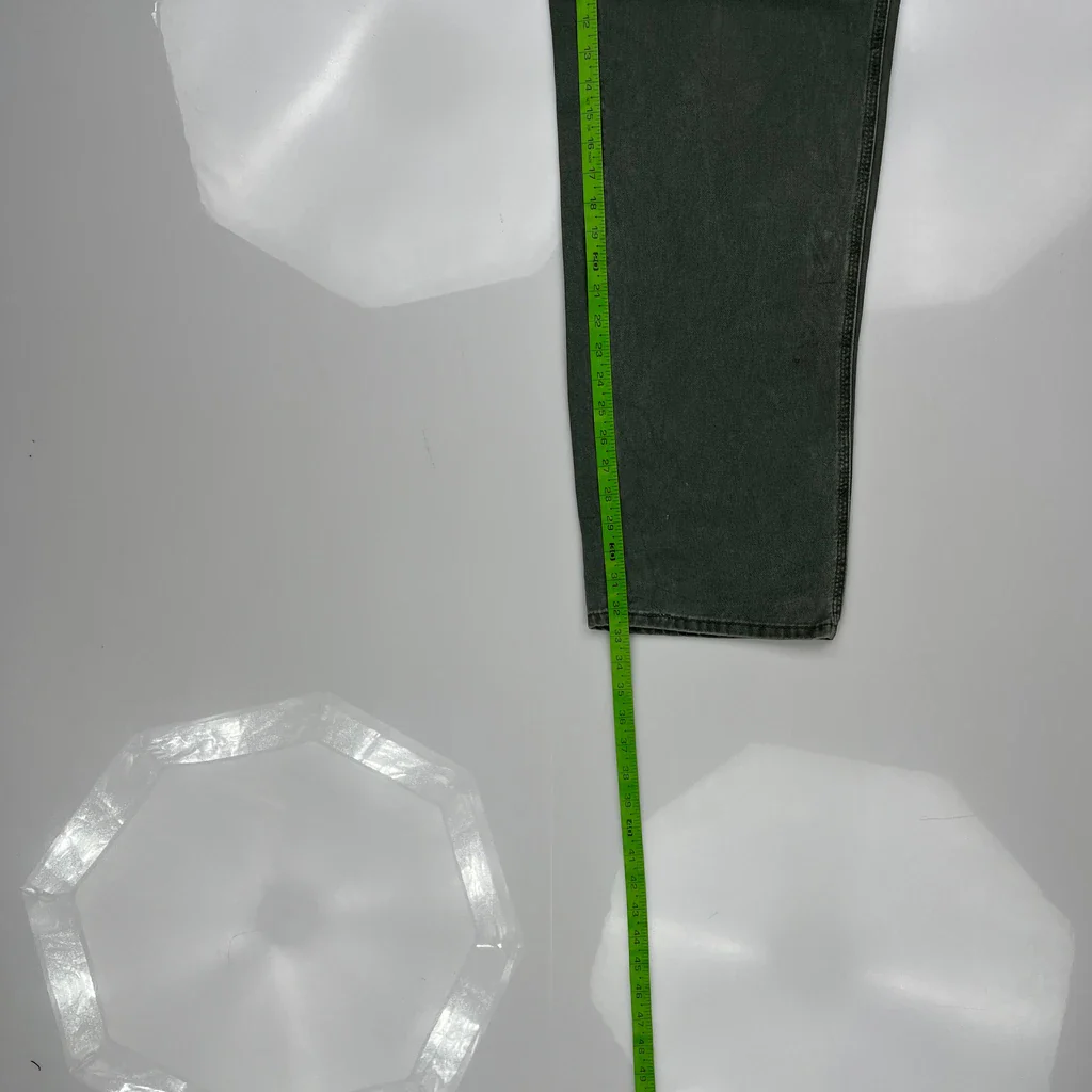 Lee Carpenter Trousers - 28W 33L Green Cotton - Image 5