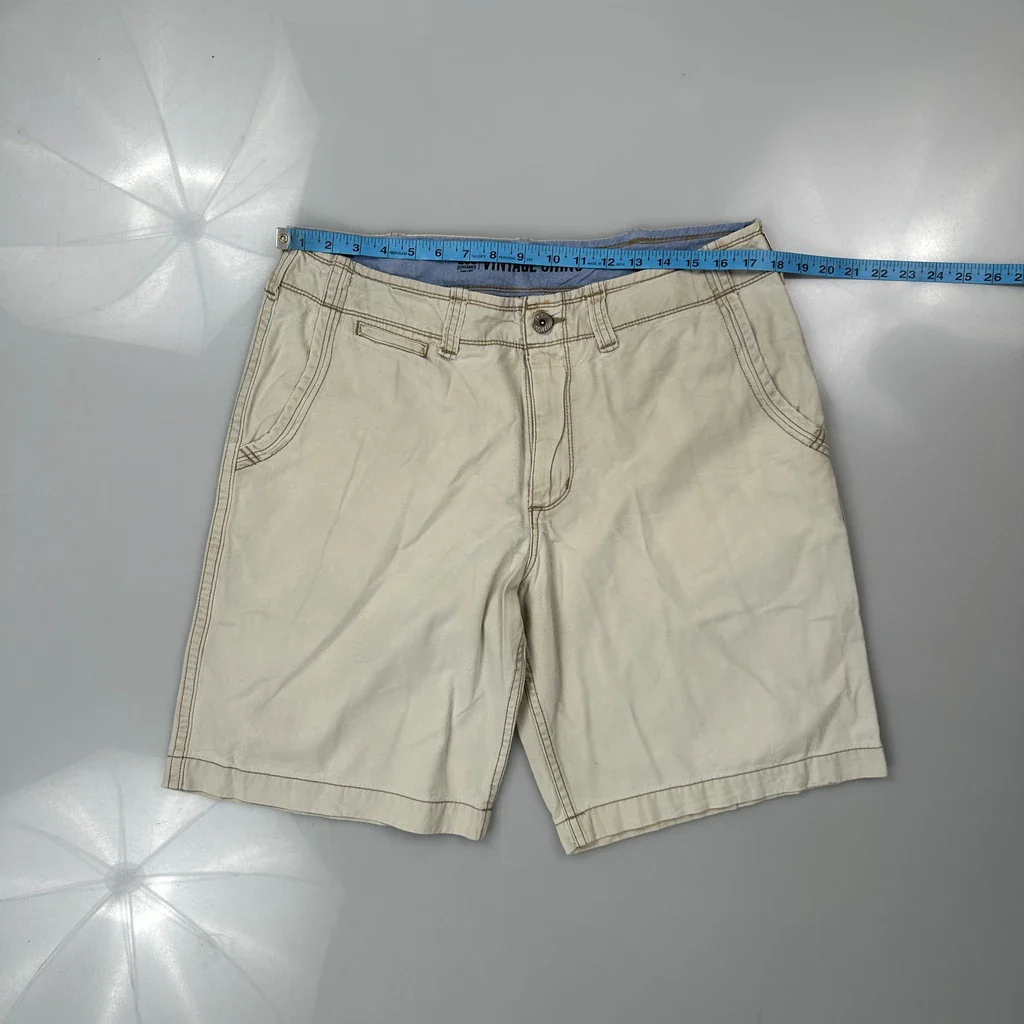Lee Chino Shorts - 36W 9L Beige Cotton - Image 3