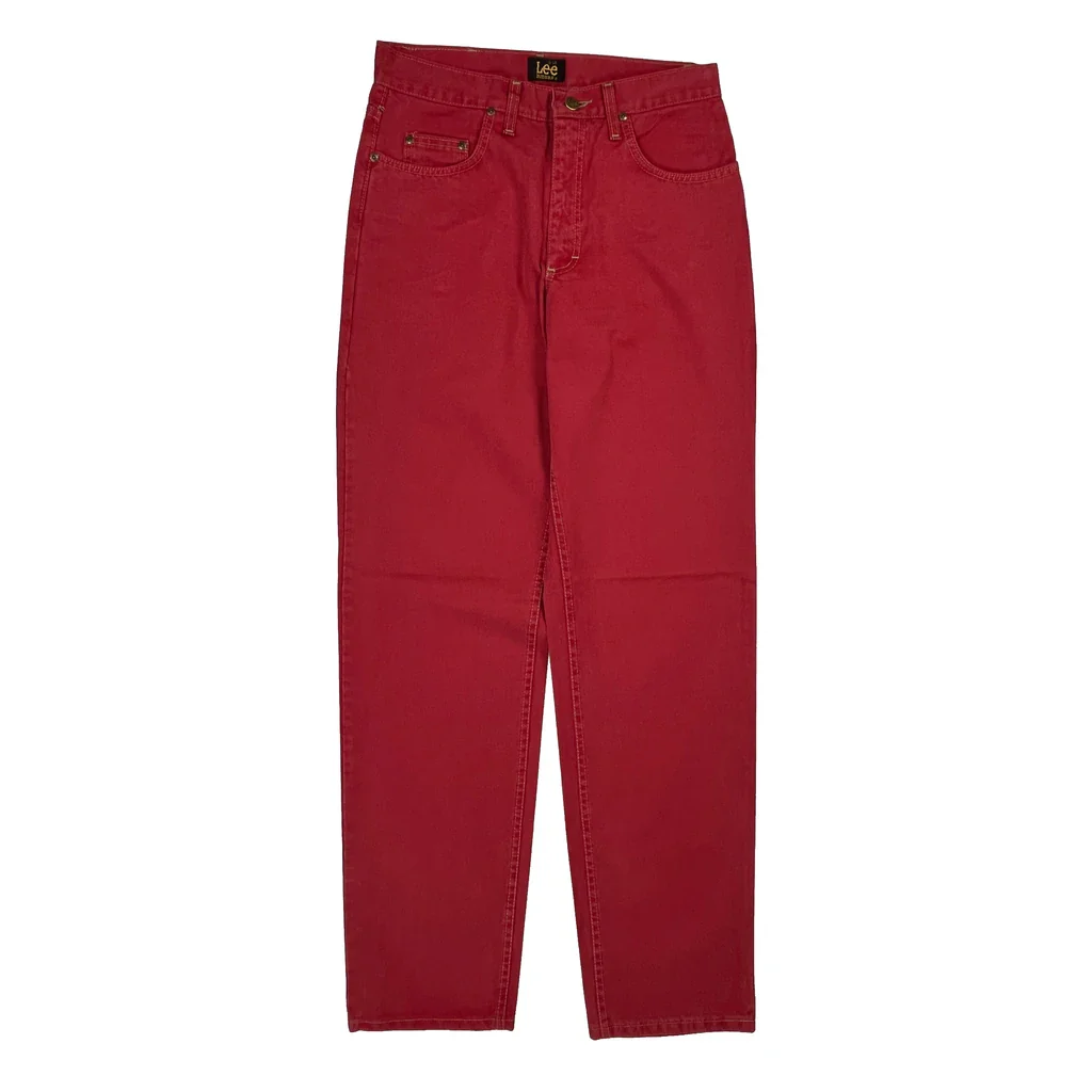 Lee Chinos - 30W 34L Red Cotton - Image 2