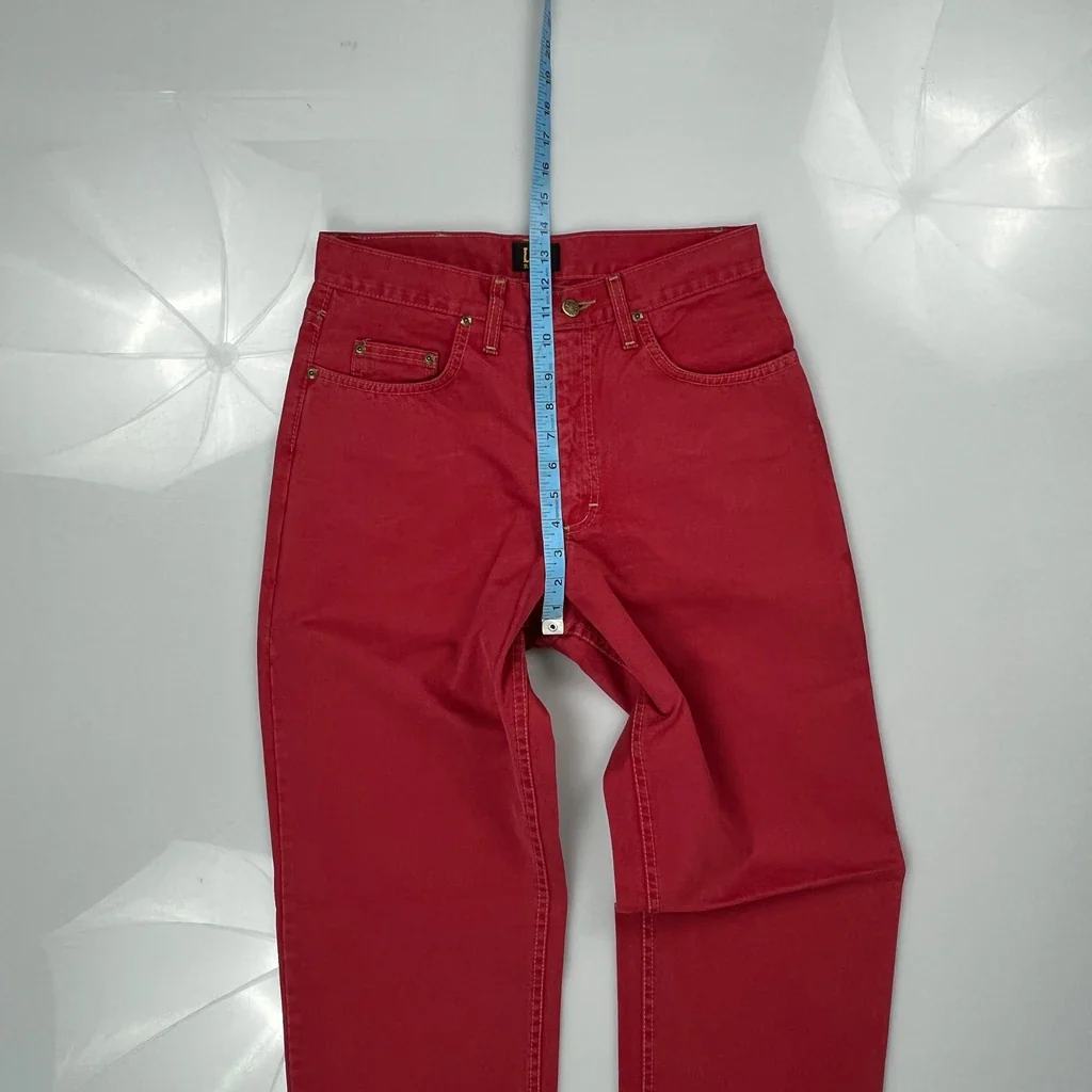 Lee Chinos - 30W 34L Red Cotton - Image 4
