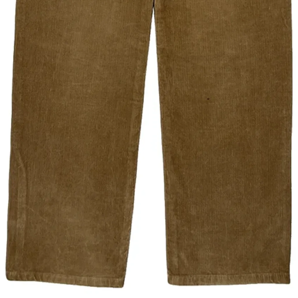 Lee Cord Trousers - 28″ Waist Brown Corduroy - Image 7