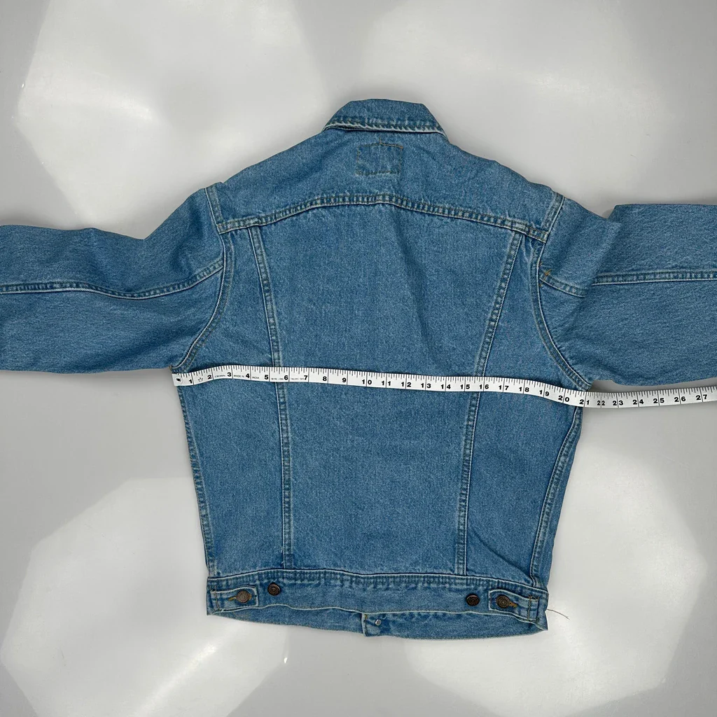 Lee Denim Jacket - Medium Blue Denim - Image 3