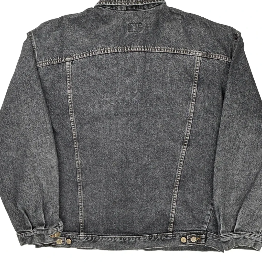 Lee Denim Jacket - XL Gray Denim - Image 7