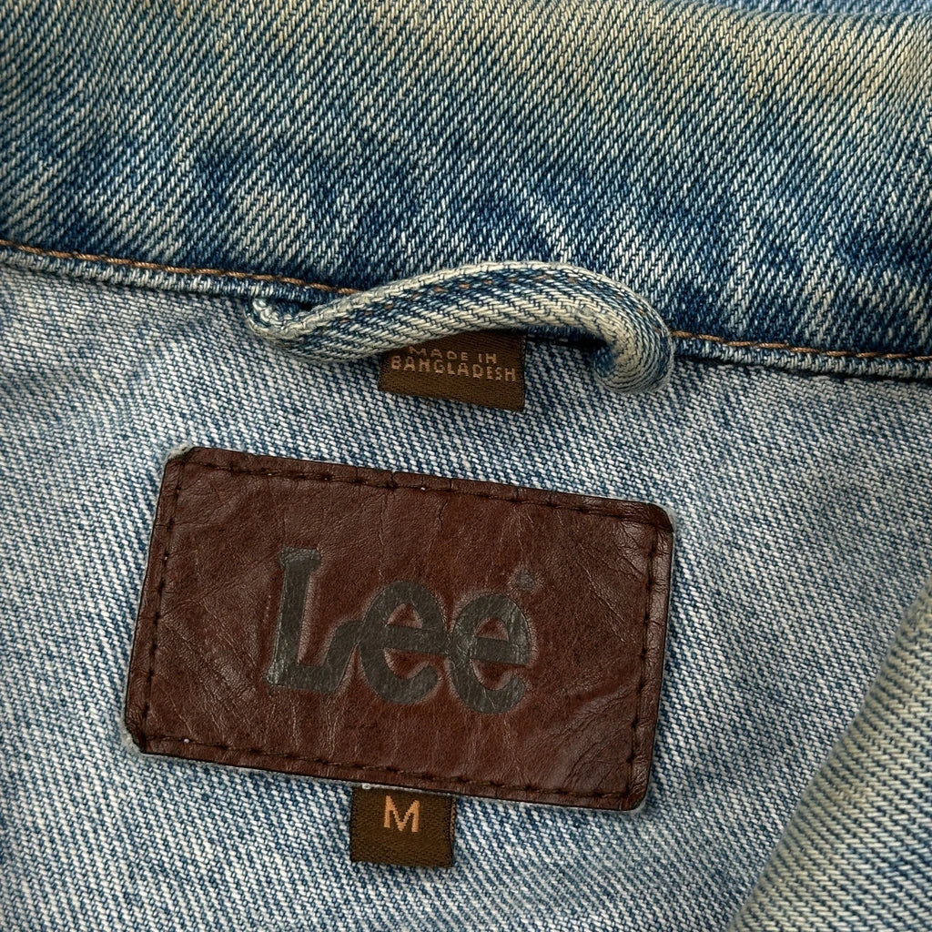 Lee Denim Jacket - Medium Light Wash Denim - Image 3