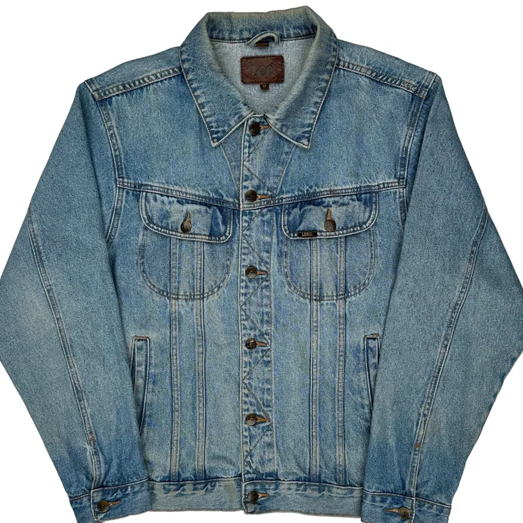 Lee Denim Jacket - Medium Light Wash Denim - Image 4