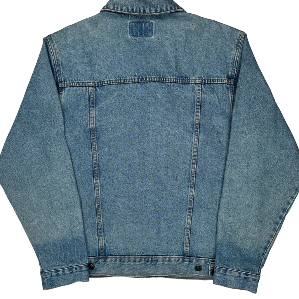 Lee Denim Jacket - Medium Light Wash Denim - Image 6