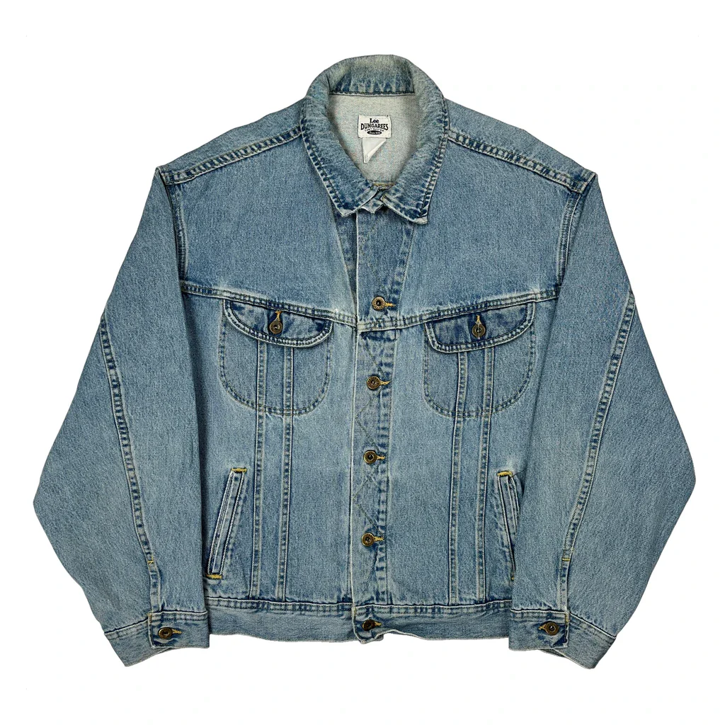 Lee Denim Jacket - 2XL Light Wash Denim