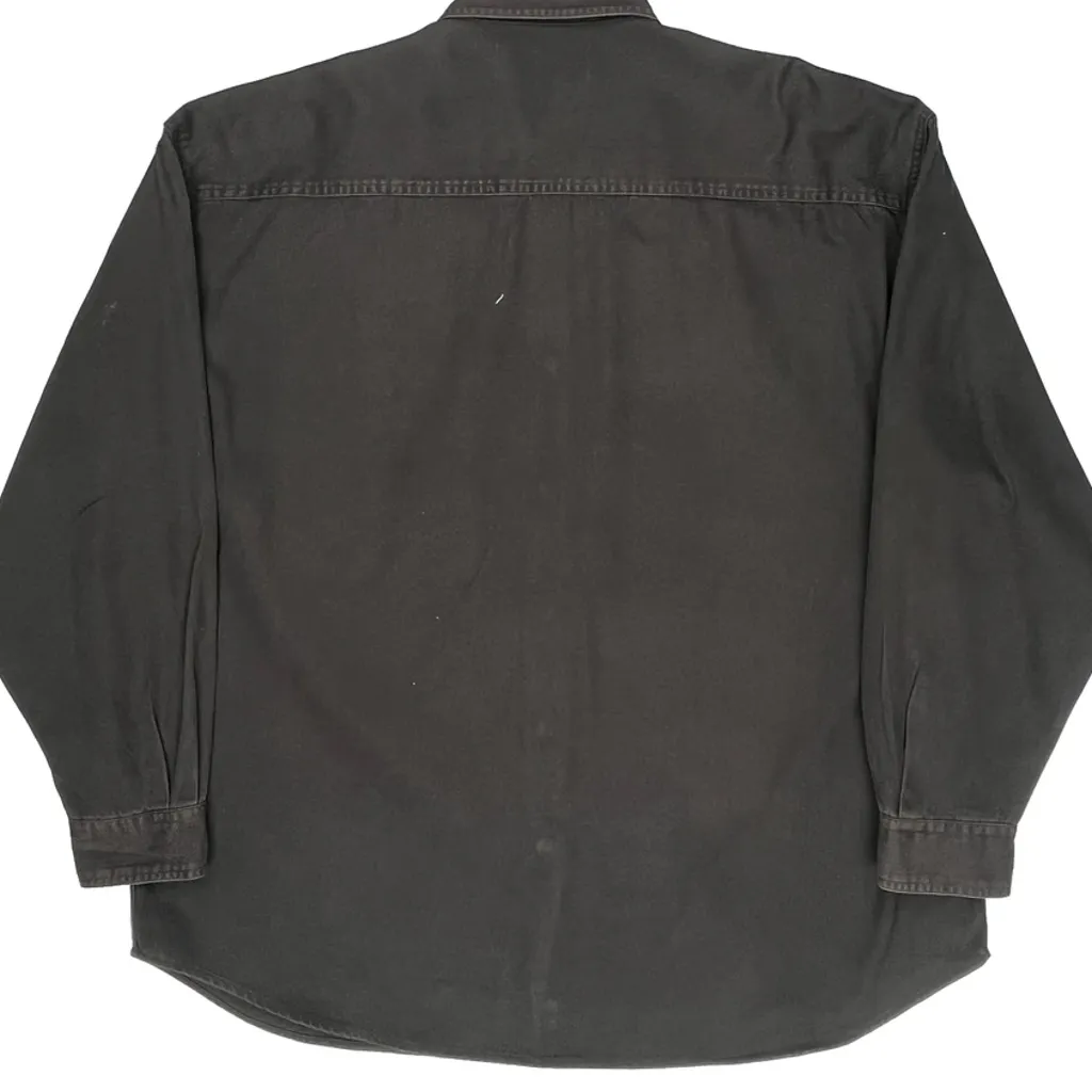 Lee Denim Shirt - Large Black Cotton - Image 7