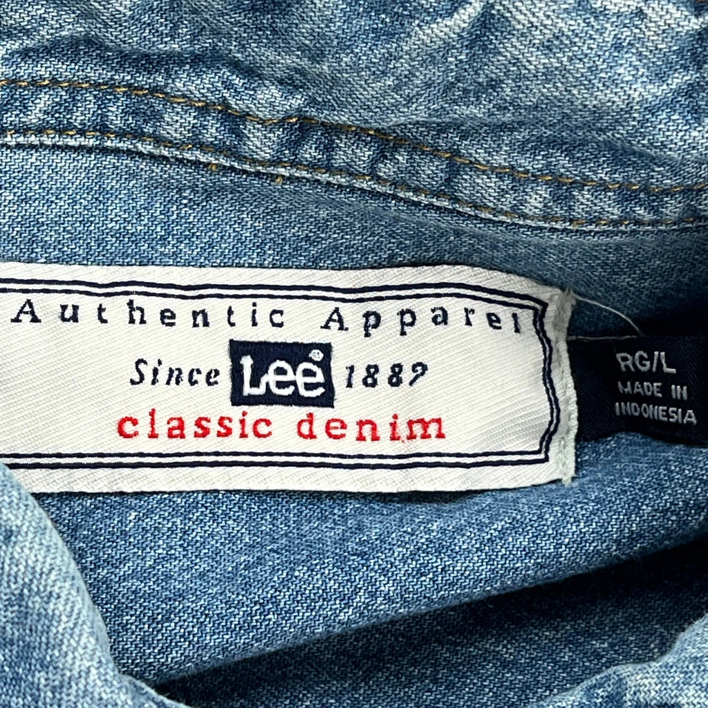 Lee Denim Shirt - Large Blue Denim - Image 3