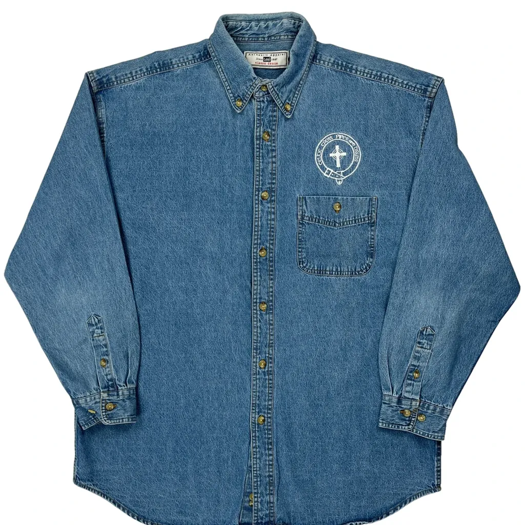 Lee Denim Shirt - Large Blue Denim - Image 5