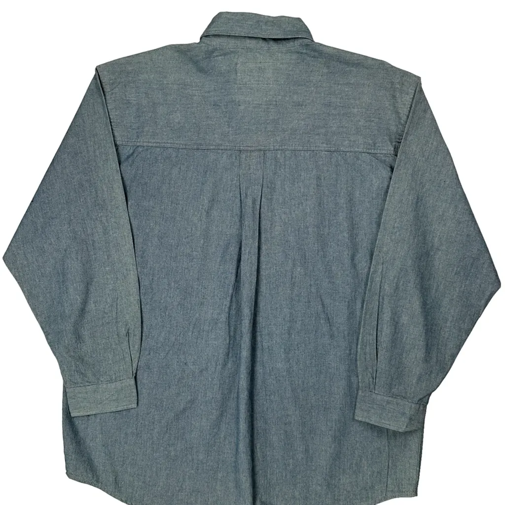 Lee Denim Shirt - Large Blue Cotton - Image 6
