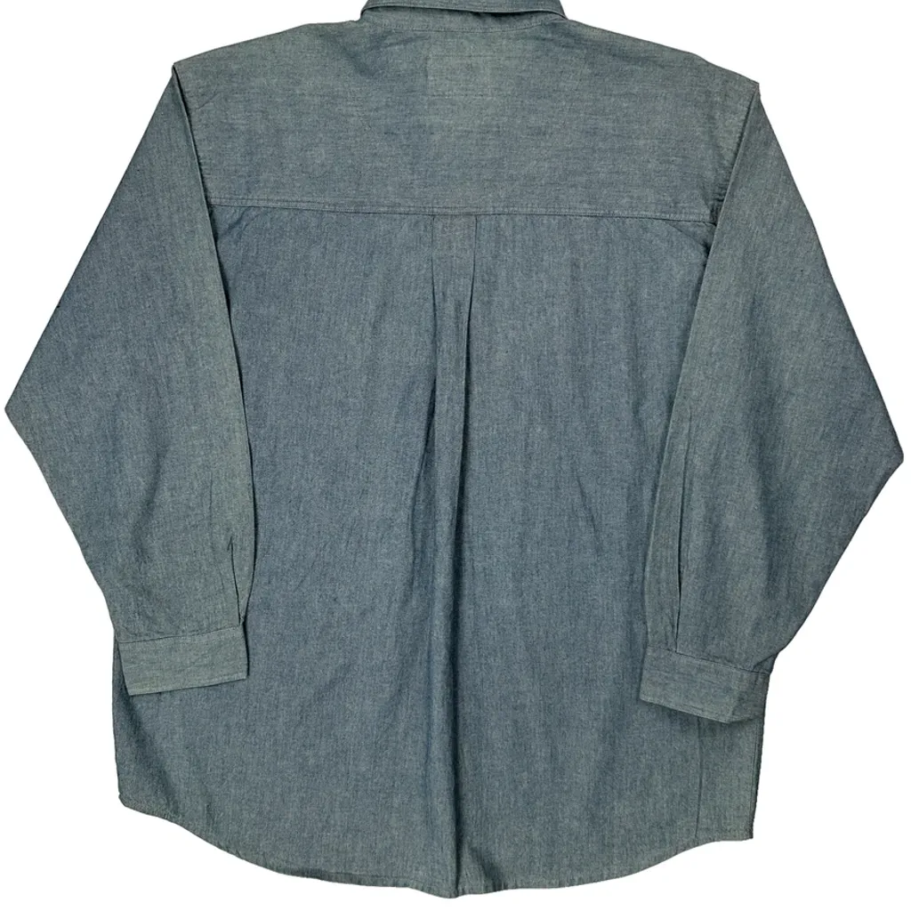Lee Denim Shirt - Large Blue Cotton - Image 7