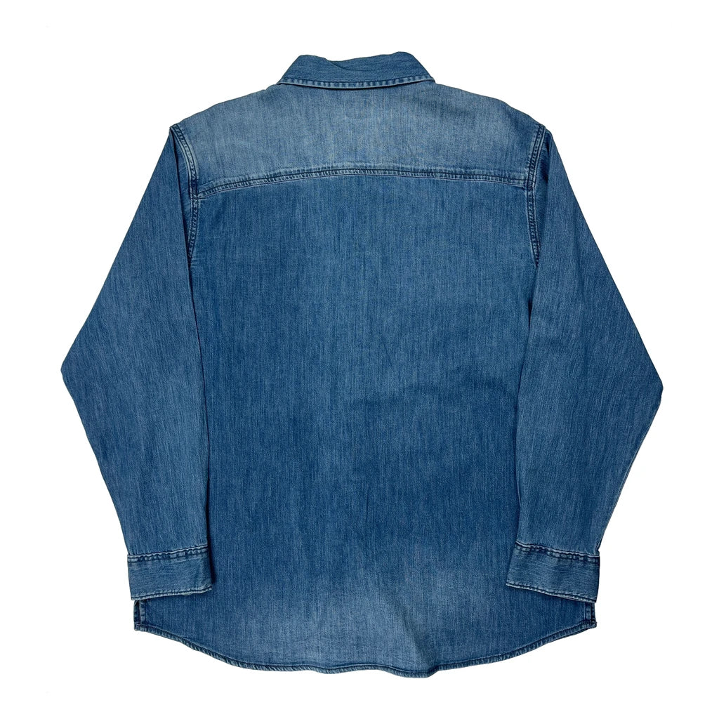 Lee Denim Shirt - 2XL Blue Denim - Image 2