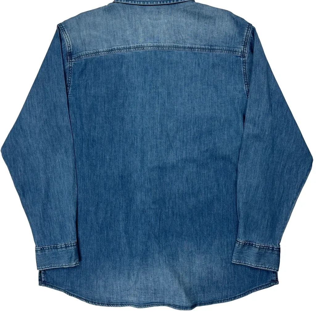 Lee Denim Shirt - 2XL Blue Denim - Image 6