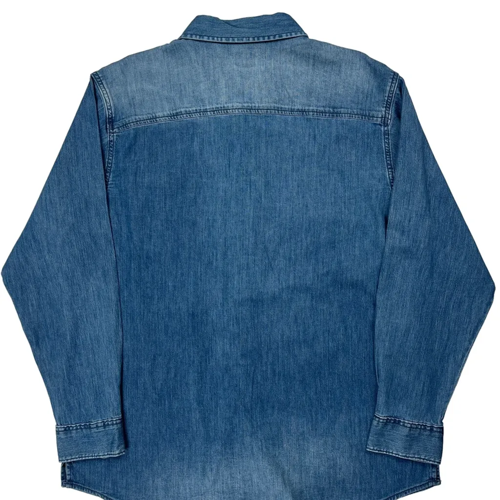 Lee Denim Shirt - 2XL Blue Denim - Image 7