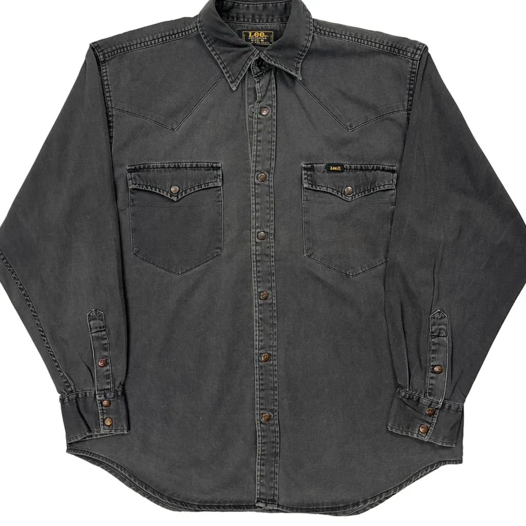 Lee Denim Shirt - Medium Grey Denim - Image 4