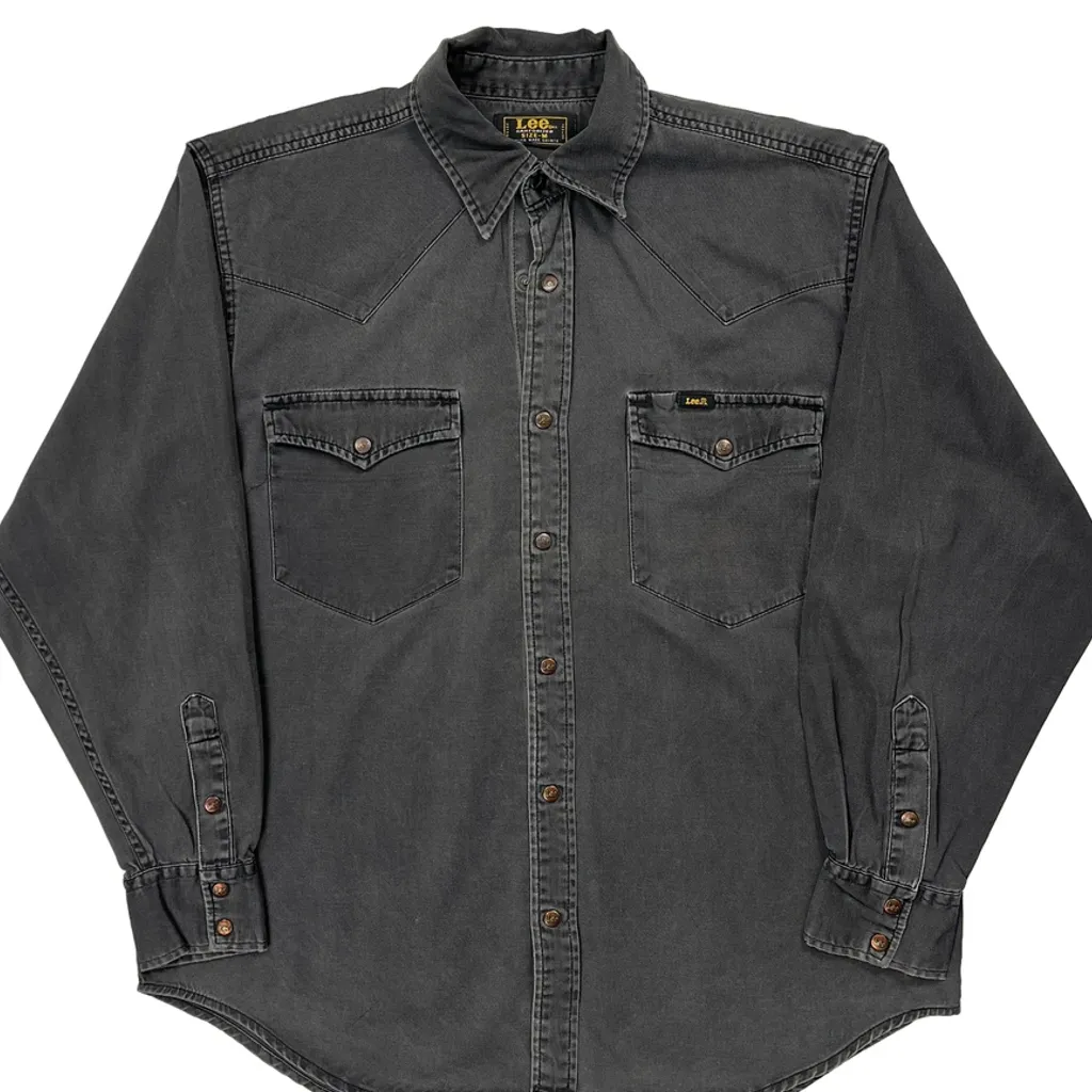 Lee Denim Shirt - Medium Grey Denim - Image 5