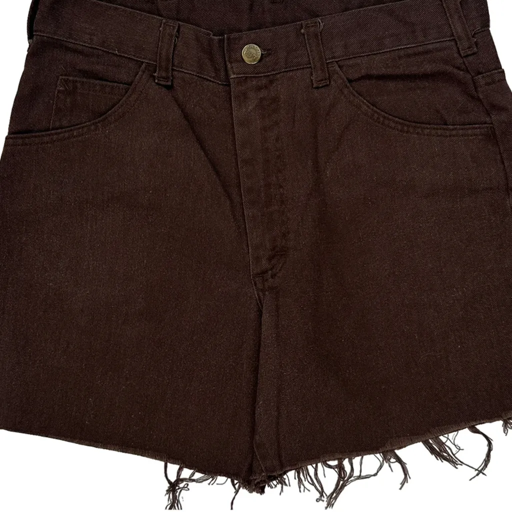 Lee Denim Shorts - 30W US 6 Brown Denim - Image 9