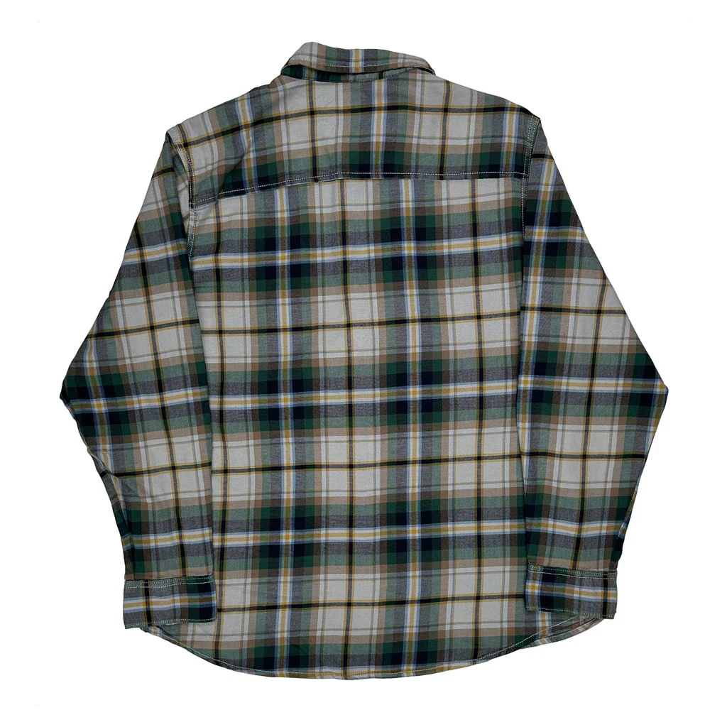 Lee Checked Flannel Shirt - XL Multicoloured Cotton - Image 2