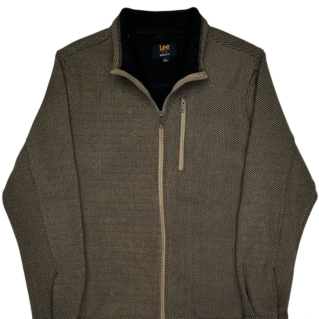 Lee Jacket - Large Brown Polyester - Image 4