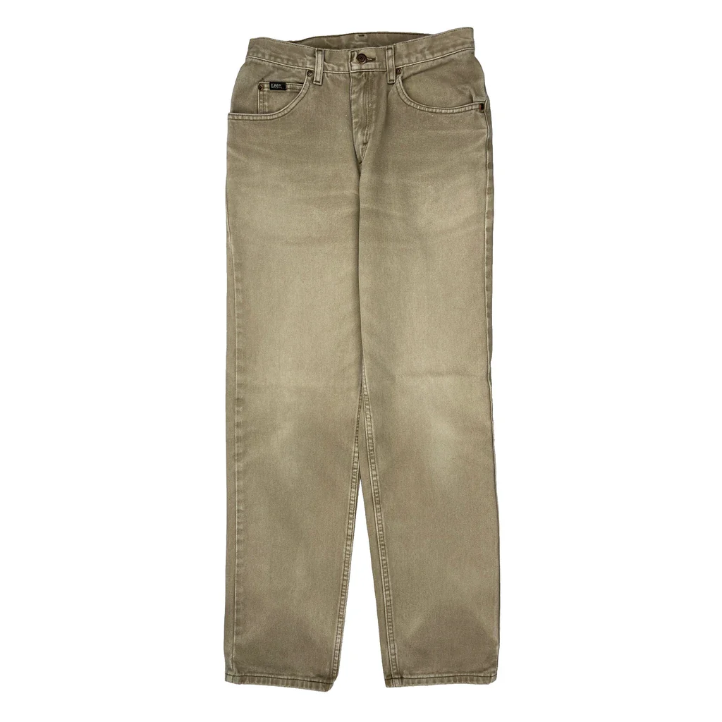Lee Jeans - 29W 31L Beige Cotton - Image 2