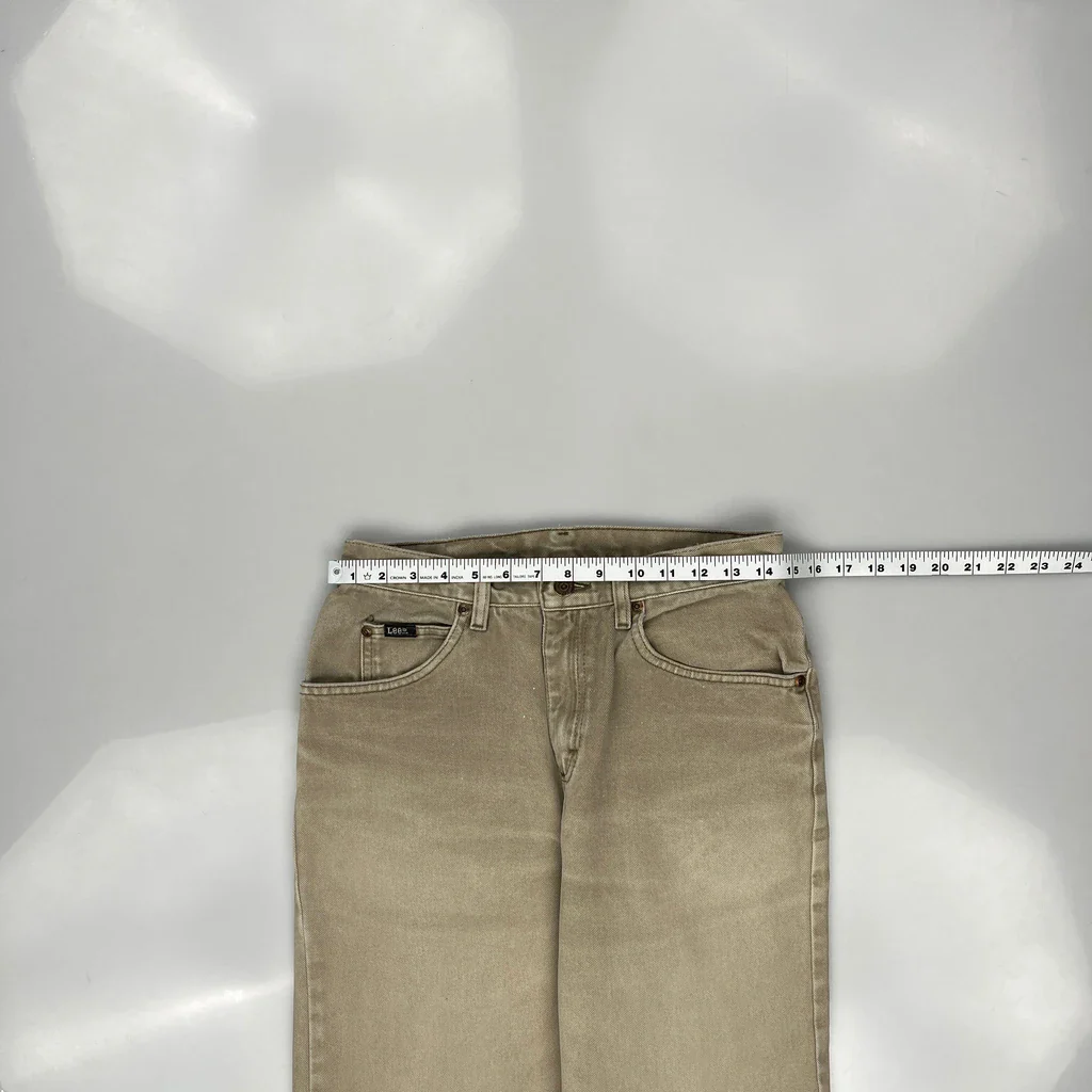 Lee Jeans - 29W 31L Beige Cotton - Image 3