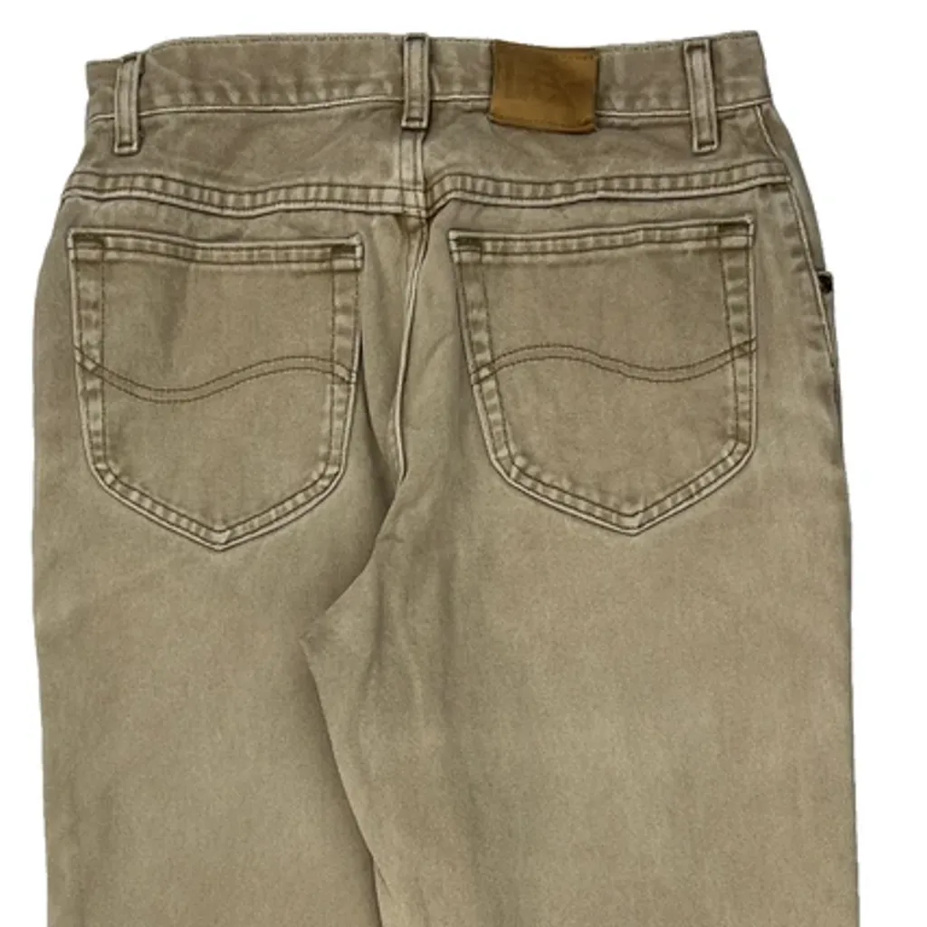 Lee Jeans - 29W 31L Beige Cotton - Image 6