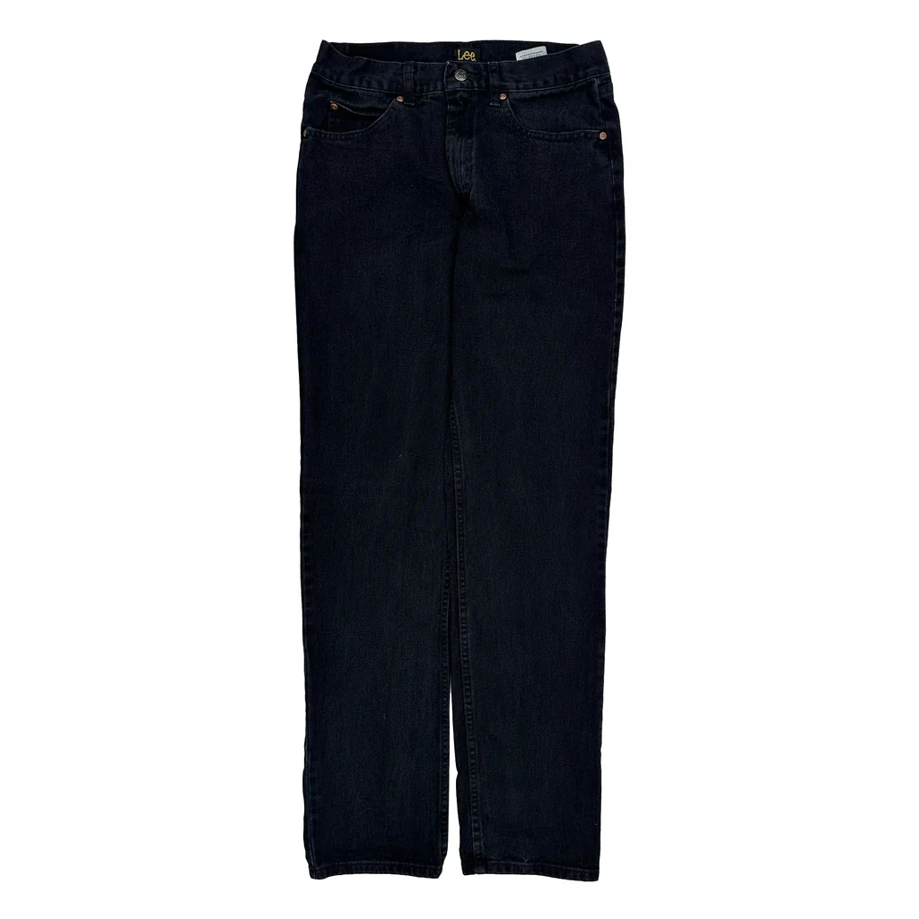Lee Jeans - 30W 36L Black Cotton - Image 2