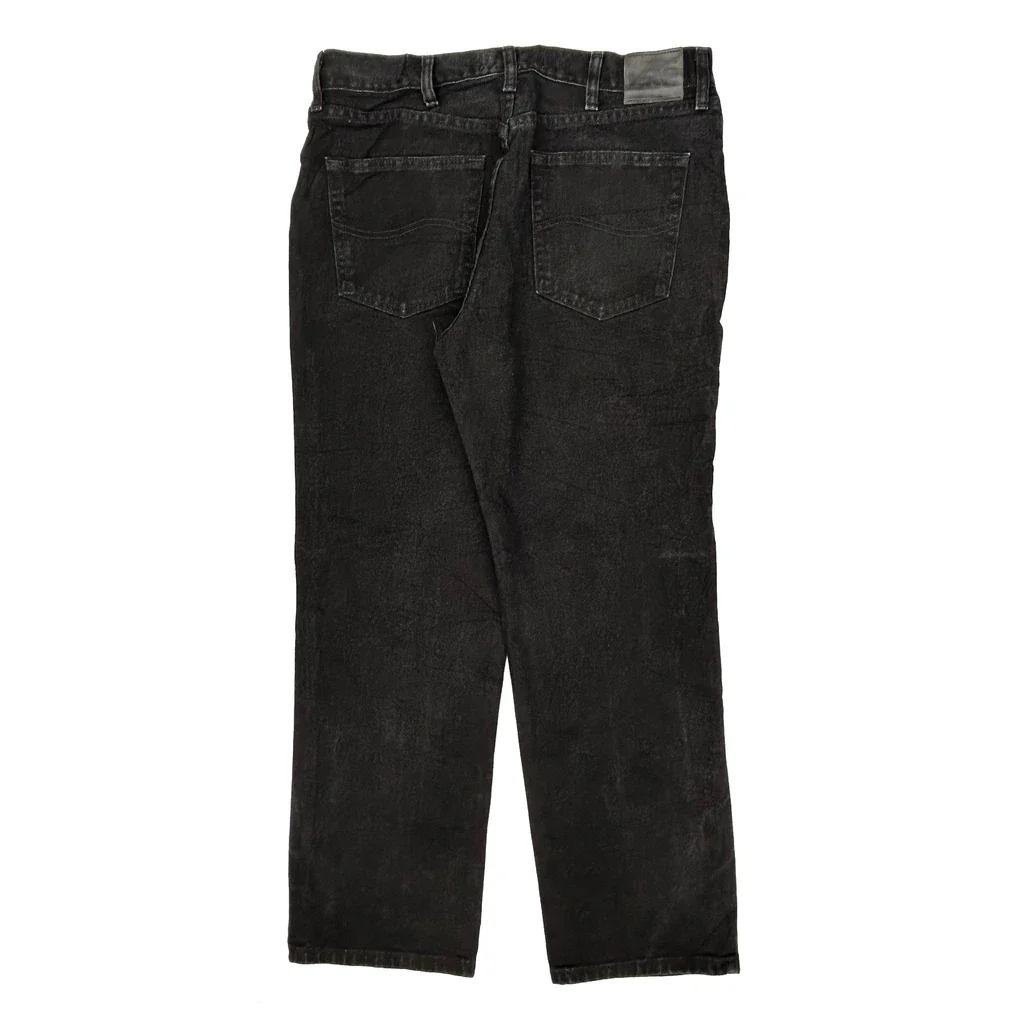 Lee Jeans - 34W 31L Black Cotton
