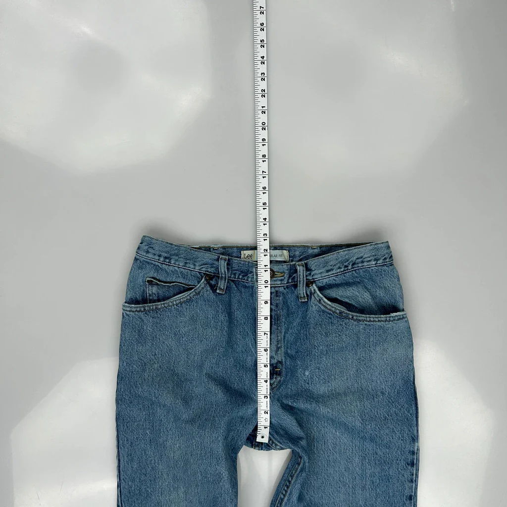 Lee Jeans - 32W 27L Blue Cotton - Image 3