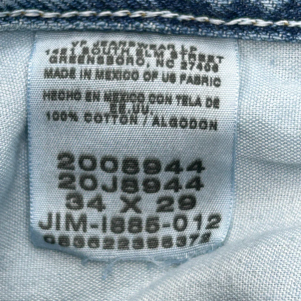 Lee Jeans - 32W 27L Blue Cotton - Image 5