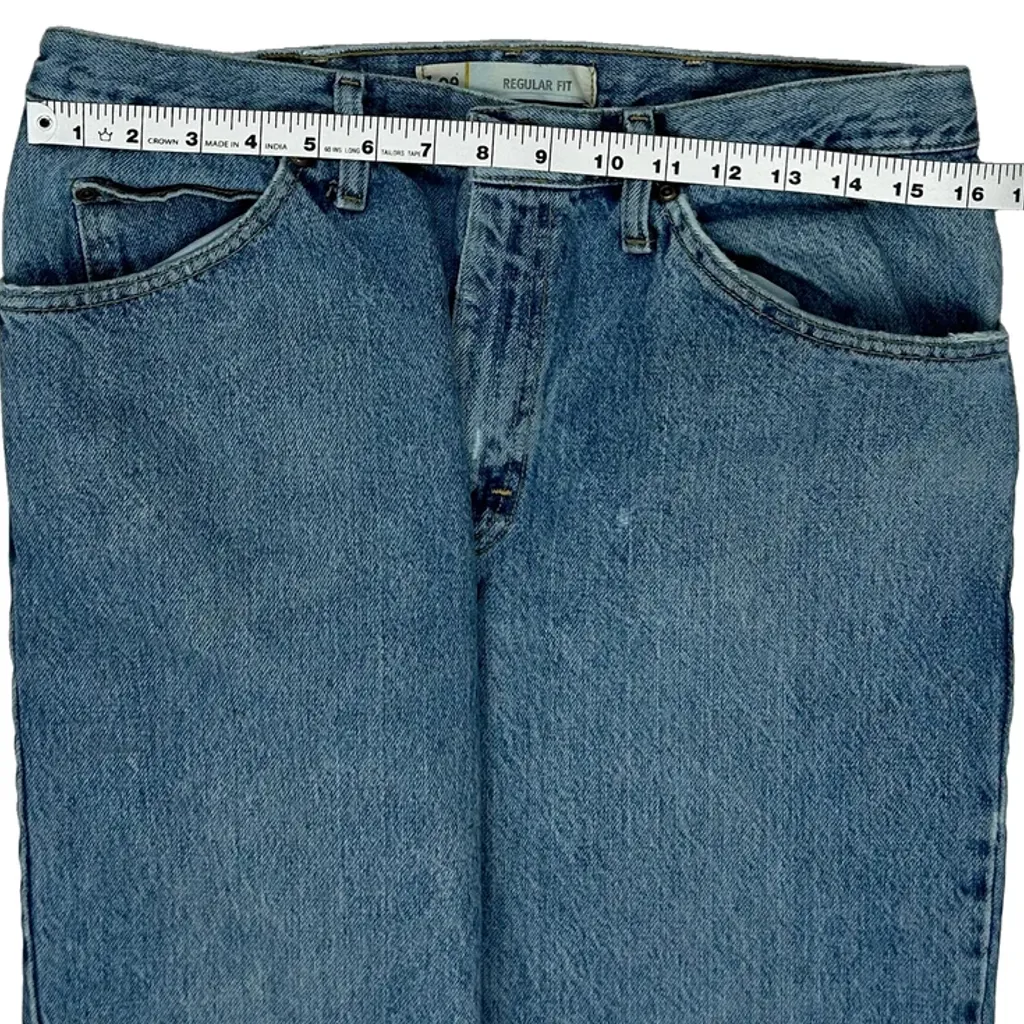 Lee Jeans - 32W 27L Blue Cotton - Image 9