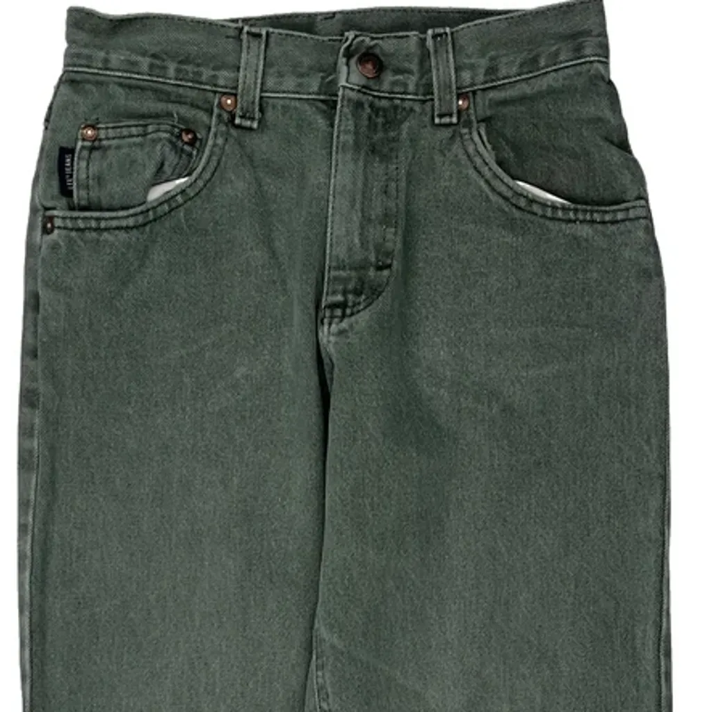 Lee Jeans - 26W 28L Green Denim - Image 8