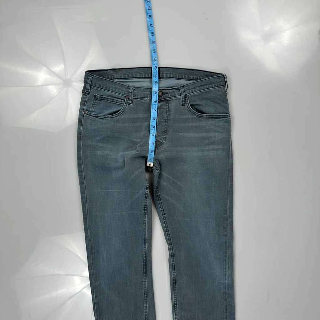 Lee Jeans - 32W 35L Grey Cotton - Image 4