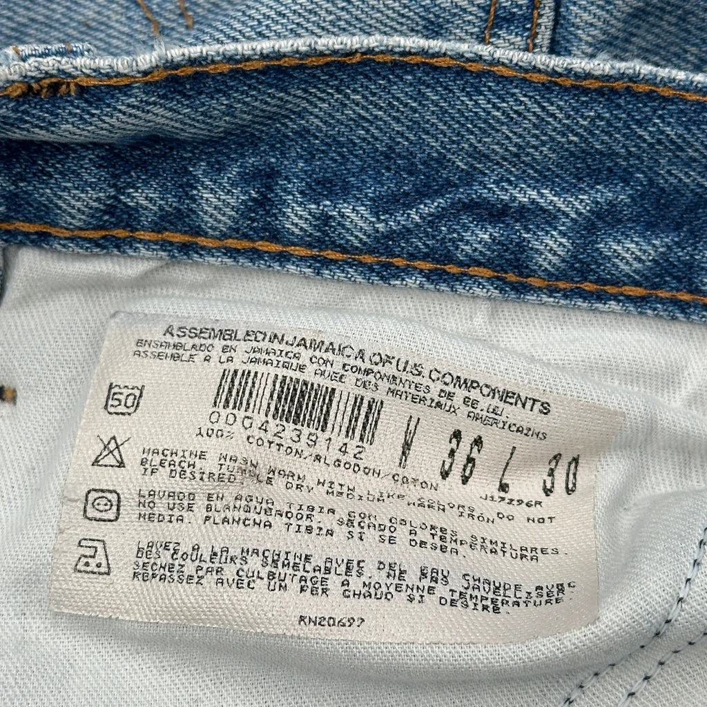 Lee Jeans - 36W 26L Light Wash Denim - Image 6