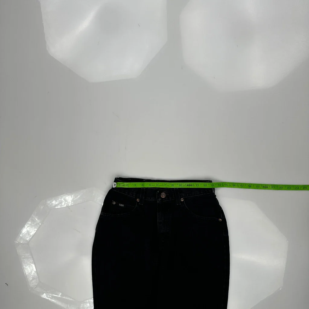 Lee Jeans - 26W UK 6 Black Denim - Image 3