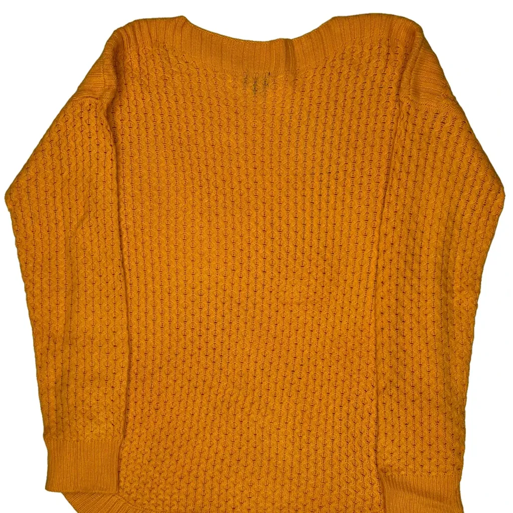 Lee Jumper - Large Orange Acrylic - Image 7
