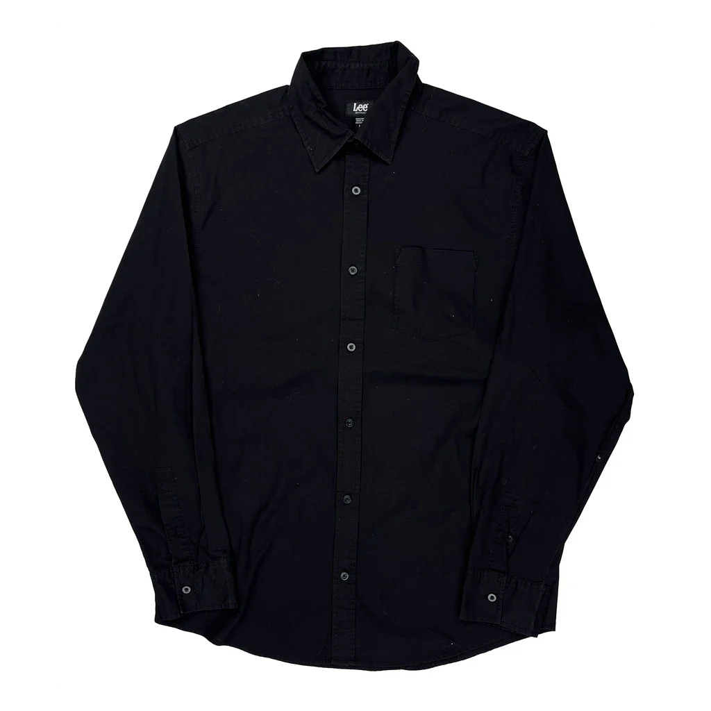 Lee Shirt - Large Black Cotton