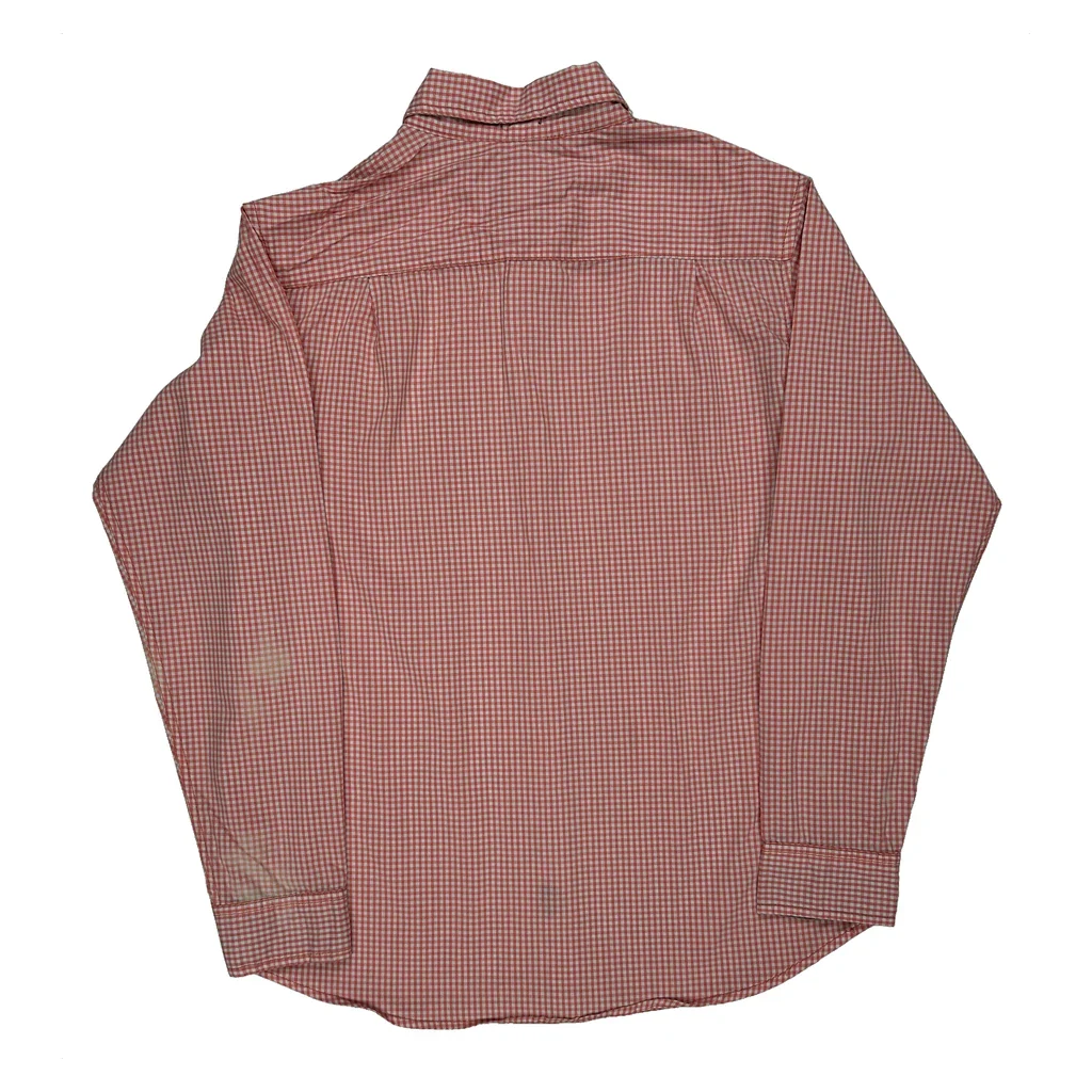 Lee Checked Shirt - Medium Red Cotton - Image 2
