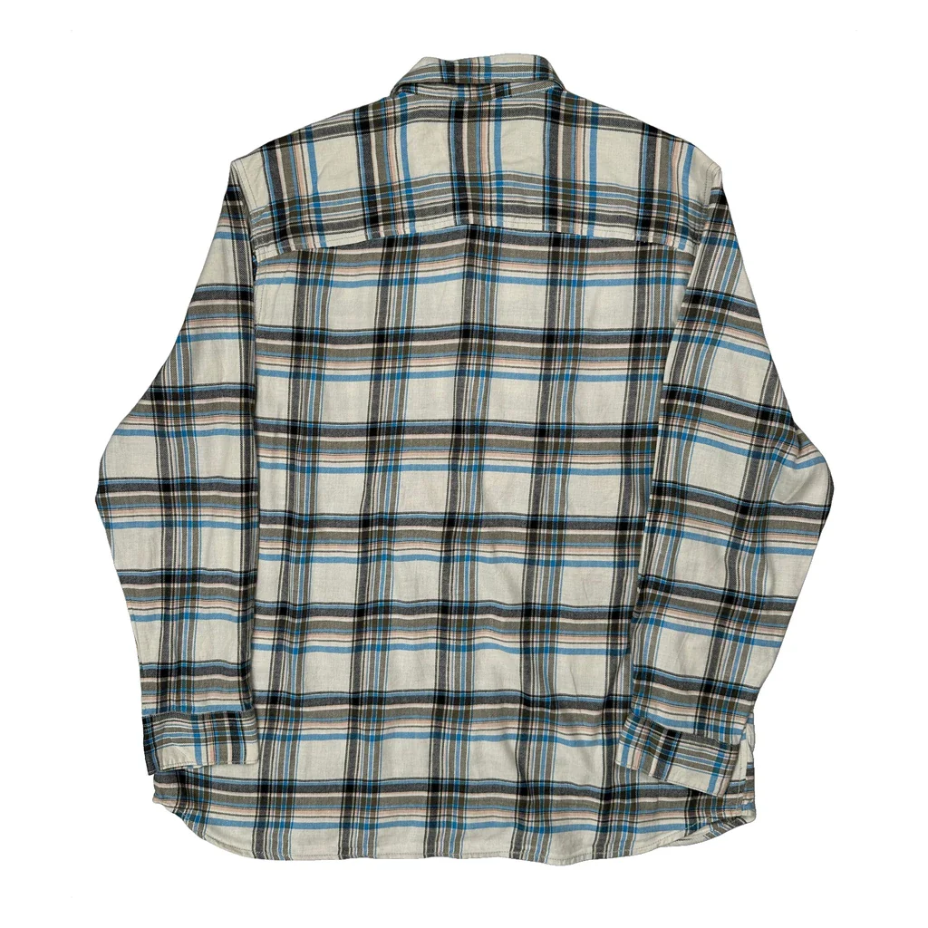 Lee Checked Shirt - 2XL White Cotton - Image 2