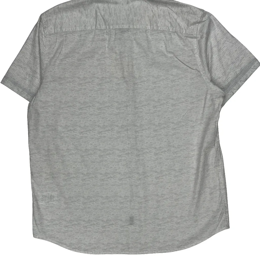 Lee Short Sleeve Shirt - Large Grey Cotton - Image 6