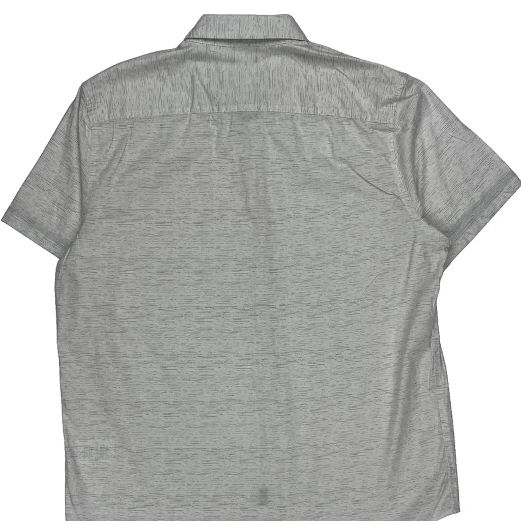 Lee Short Sleeve Shirt - Large Grey Cotton - Image 7