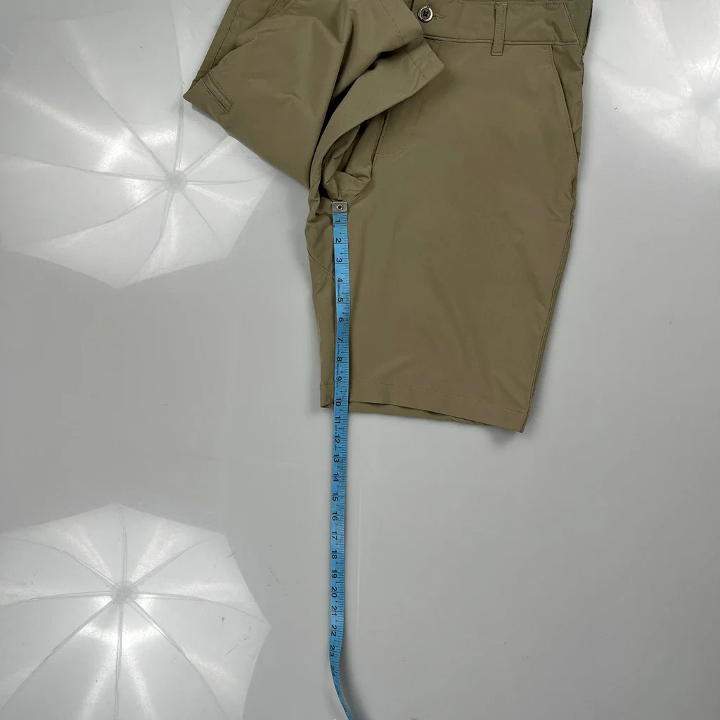 Lee Shorts - 32W 9L Khaki Cotton Blend - Image 5