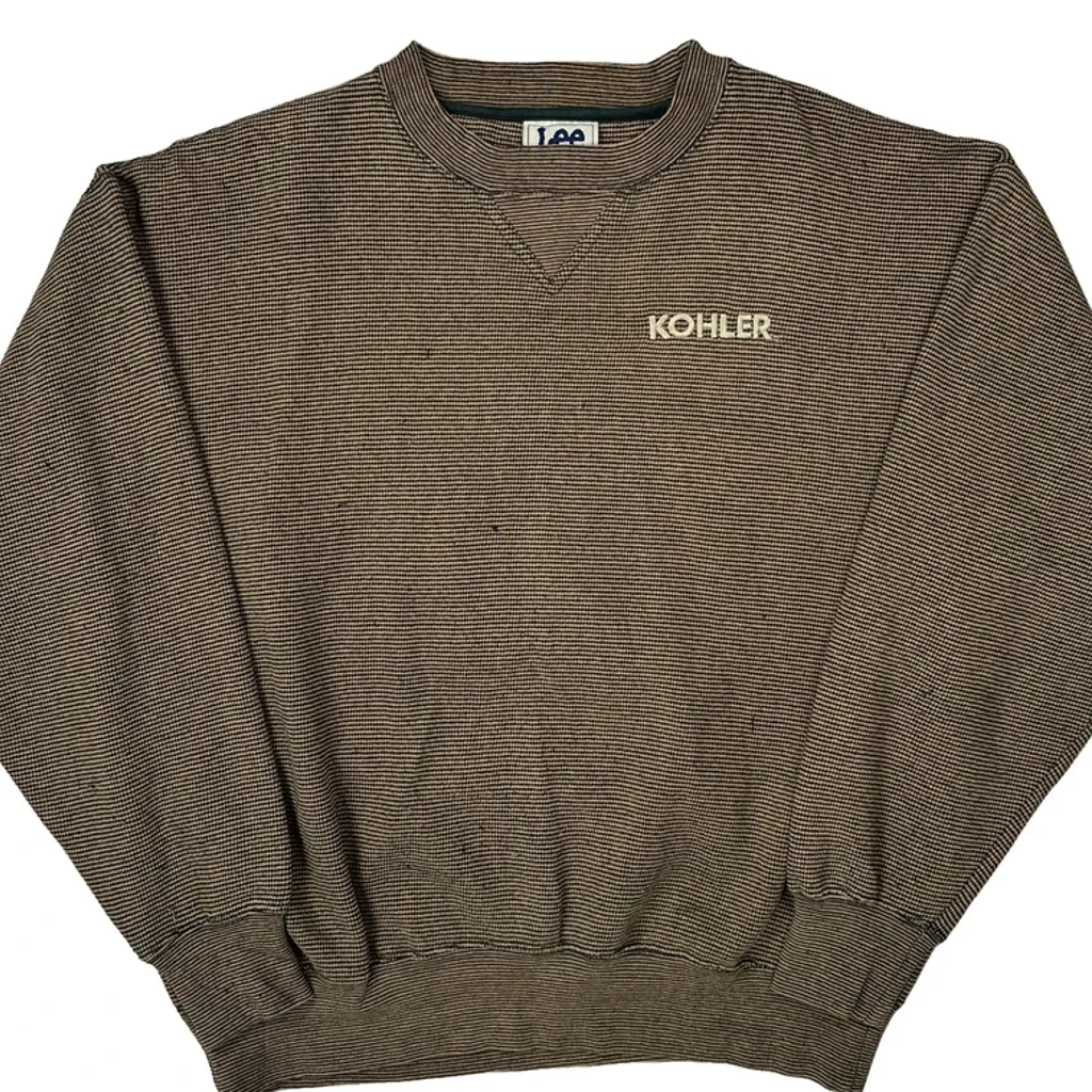 Lee Sport Sweatshirt - Medium Brown Polyester Blend - Image 5