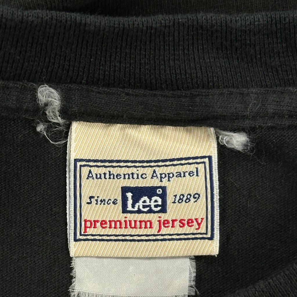 Lee T-Shirt - Medium Black Cotton - Image 4