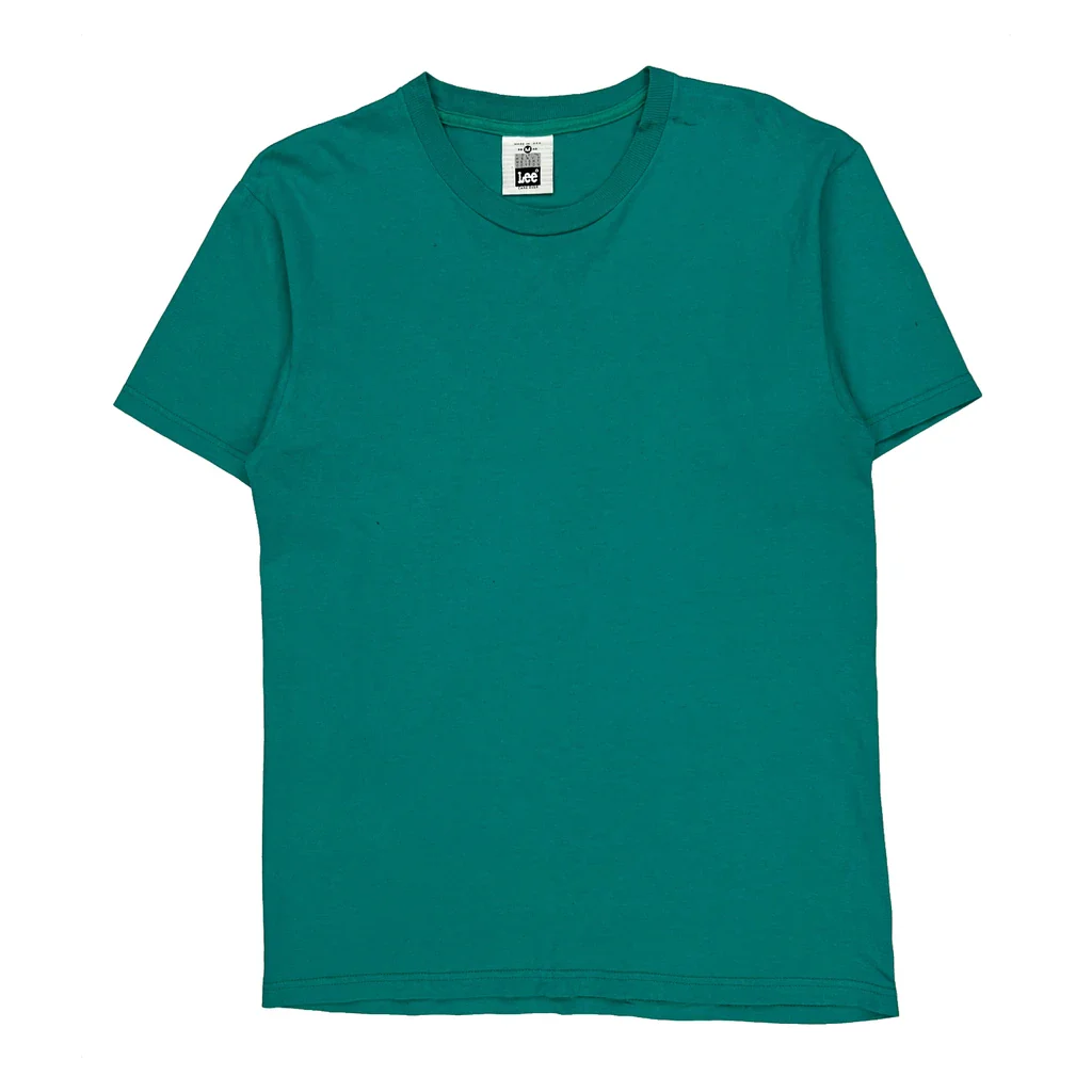 Lee T-Shirt - Medium Green Cotton