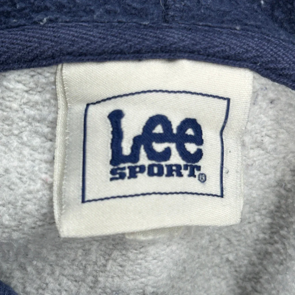 Legends Field Lee Sport Graphic Hoodie - XL Navy Cotton - Image 4