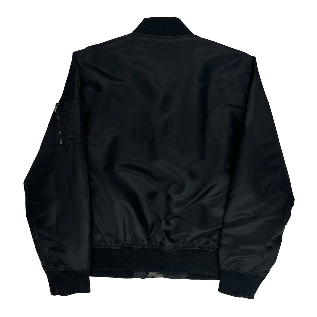 Levis Ma1 Bomber Jacket - Large Black Polyester - Image 2
