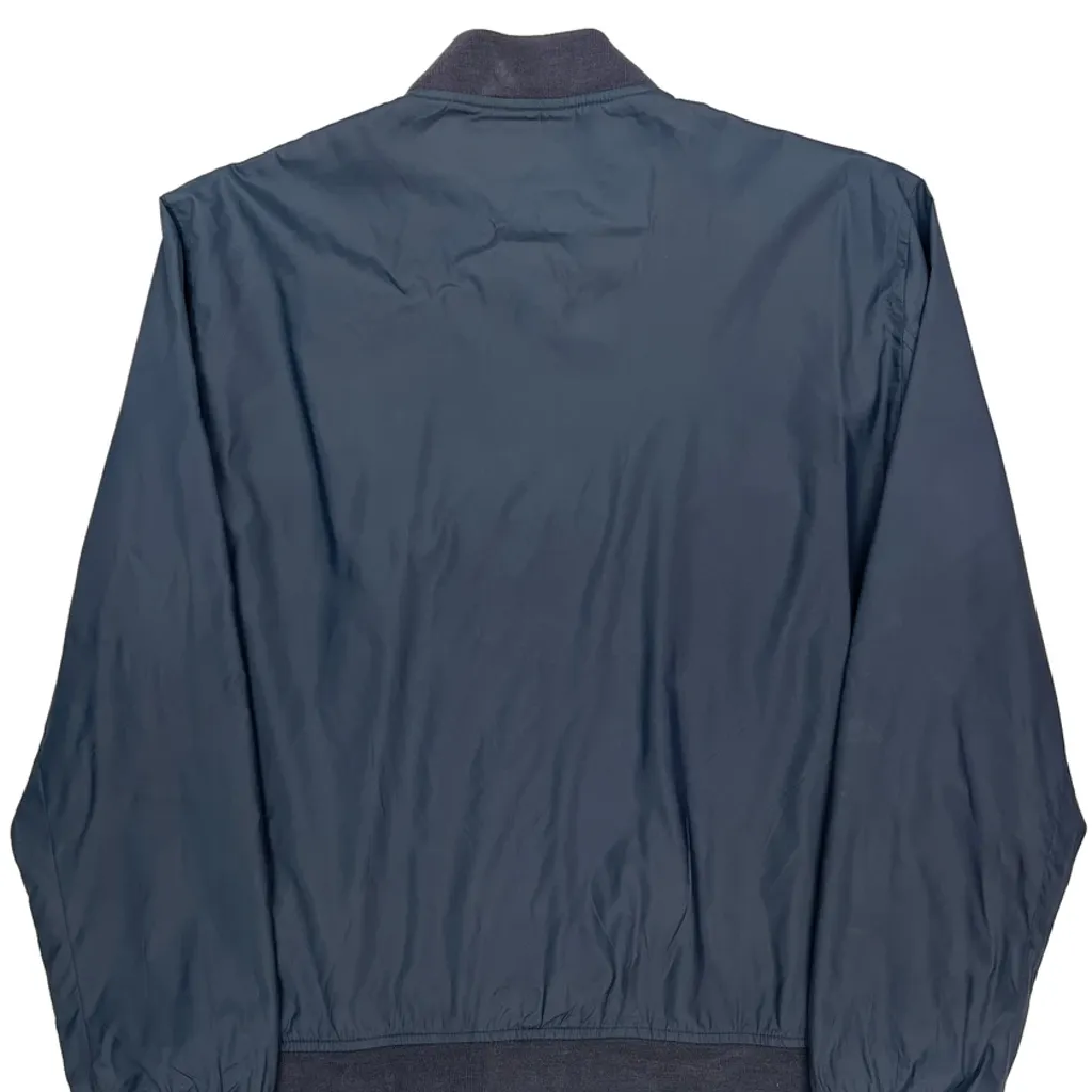 Levis Bomber Jacket - Large Blue Polyester - Image 6